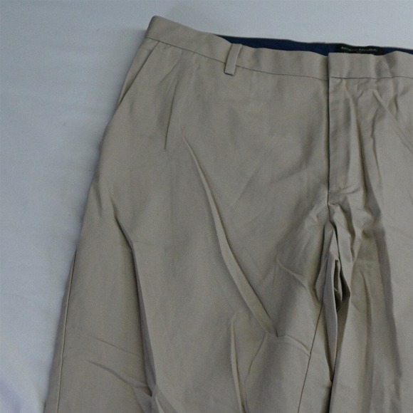 Banana Republic 36‎ x 34 Khaki Non Iron Tailored Fit Dress Pants - Picture 2 of 5